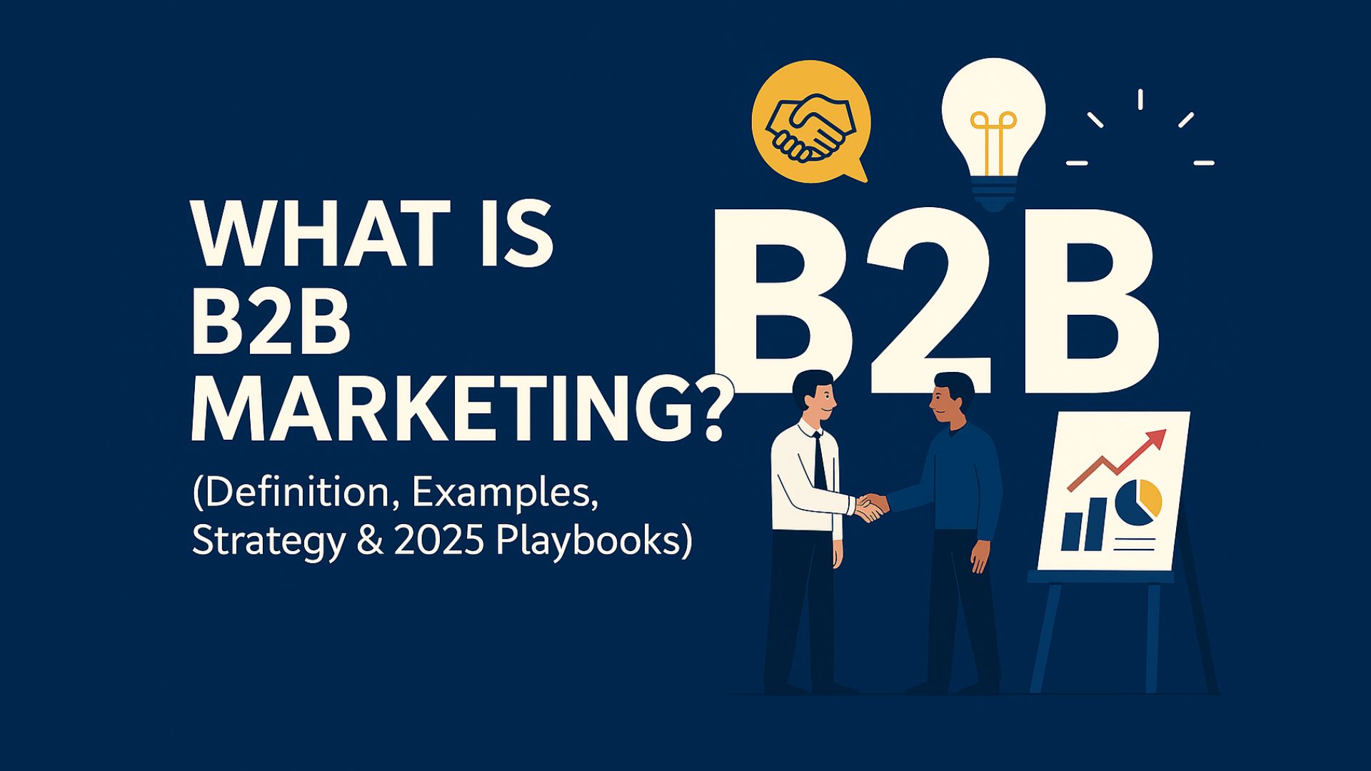 What Is B2B Marketing? (Definition, Examples, Strategy & 2025 Playbooks)